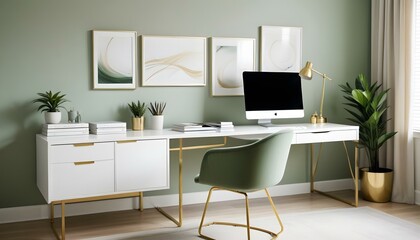 Photo interior modern design room 3d illustration