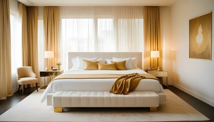 Photo interior modern design room 3d illustration