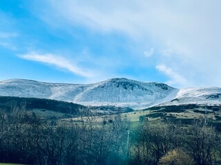 Fototapeta premium Snowy Hills