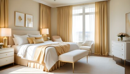 Photo interior modern design room 3d illustration