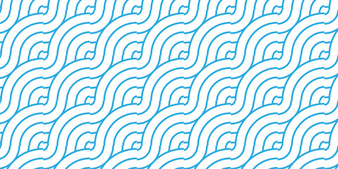 Overlapping creative diamond circle abstract blue pattern background with waves texture. geometric digital fabric pattern circles floral and spiral round lapping blue retro background.