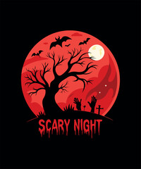 Halloween T-shirt Design