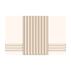 Wooden sheet wall background. panel pattern vector illustration design. Eps 10