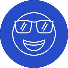Sunglasses Vector Icon Design