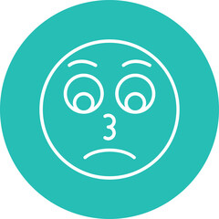 Disappointment Vector Icon Design