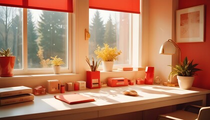 Photo interior modern design room 3d illustration