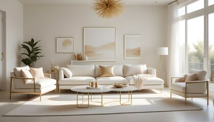 Fototapeta premium Photo interior modern design room 3d illustration