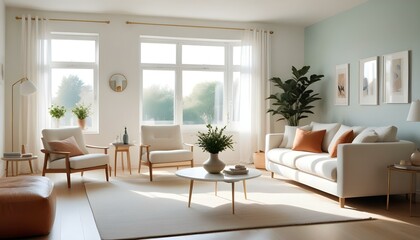 Photo interior modern design room 3d illustration