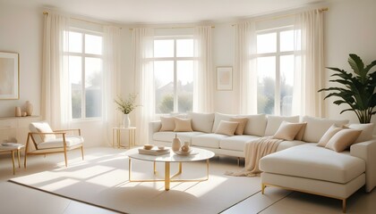 Photo interior modern design room 3d illustration