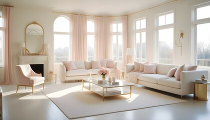 Photo interior modern design room 3d illustration