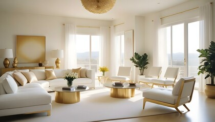 Photo interior modern design room 3d illustration