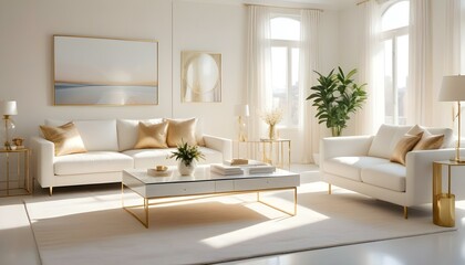 Photo interior modern design room 3d illustration