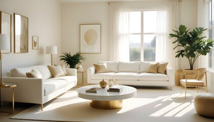 Photo interior modern design room 3d illustration