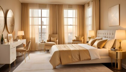 Photo interior modern design room 3d illustration