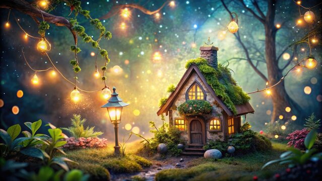 whimsical home playful title fantasy magic fairy lights