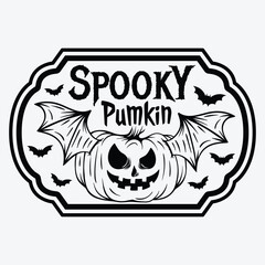 Halloween Spooky Label Witch Potion Label