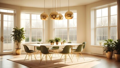 Fototapeta premium Photo interior modern design room 3d illustration