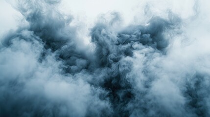 Fototapeta premium Industrial Elegance: Abstract Smoke Plumes in Mysterious and Dramatic Tones