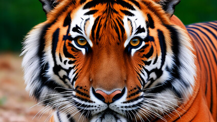 Naklejka premium A Bengal tiger