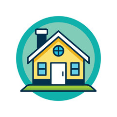 Home Icon | Simple and Modern House Symbol for User Interfaces and Design Projects