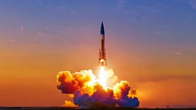 Rocket launch spaceship mission spacecraft take off engine fuel satellite orbit carrying astronauts moon exploration mars cargo safe ignition aerospace engineering progress advancement science power
