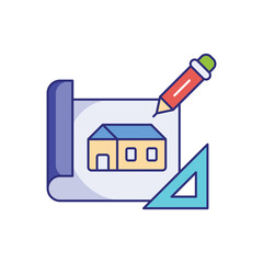 Architecture vector icon