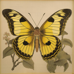 浮世絵　てふ　蝶　アイコン　UY_3