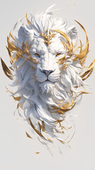 Majestic Lion Logo - Powerful and Elegant Design