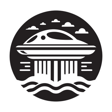 recommend clip art: Unique Hovercraft Silhouette Vectors - Perfect for Any Design Project