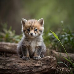 beautiful photo by AI technology
