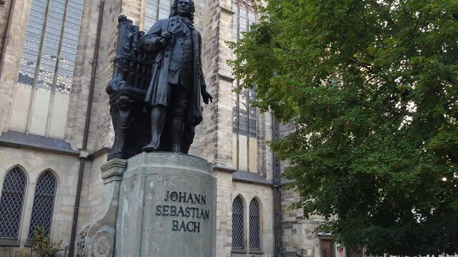 Die Thomaskirche in Leipzig 