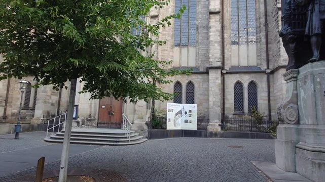 Die Thomaskirche in Leipzig 