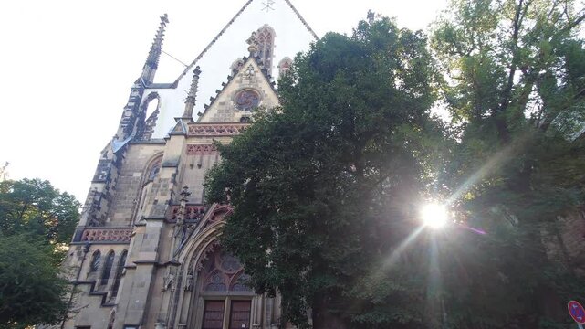 Die Thomaskirche in Leipzig 