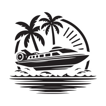 recommend clip art: Unique Hovercraft Silhouette Vectors - Perfect for Any Design Project