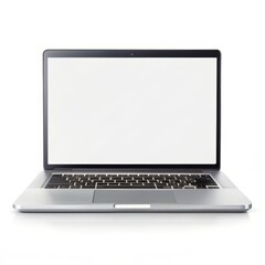 Blank Laptop Screen, Isolated, Mockup, Computer, Technology, Laptop, Mockup