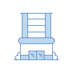 Commercial Building vector icon