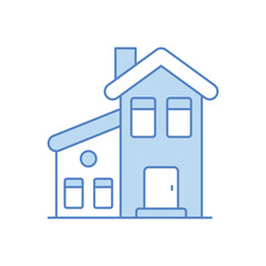 Suburban vector icon