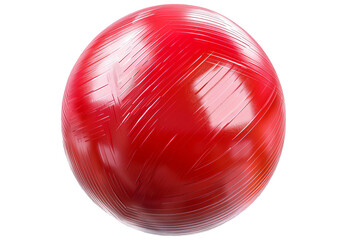 Yoga ball designed for fitness and exercise routines