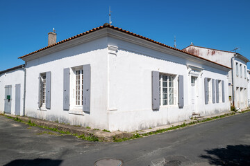 architecture sur l'île d'Oléron en Charentes Maritimes en France