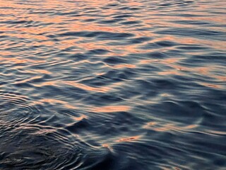 Peaceful Water Sunset Reflection

