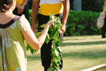 King Kamehameha Lei Draping Ceremony 