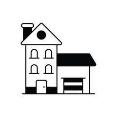 Residential vector icon