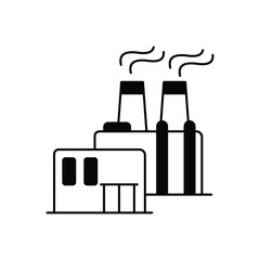 Factory vector icon