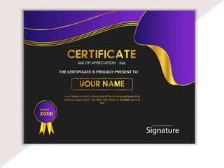 CERTIFICATE DESIGN.