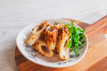 ちくわの胡麻和え