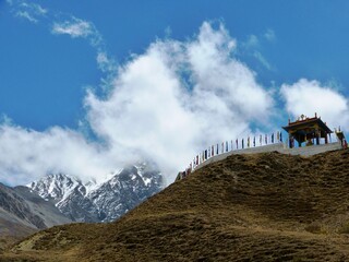 Muktinath Vishnu temple in Mustang, Nepal. 