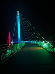 bridge at night