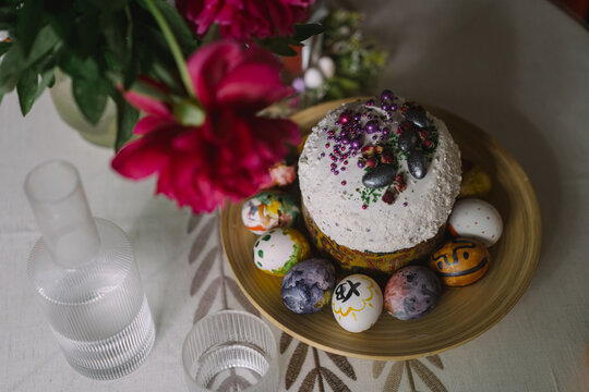 Festive Easter table