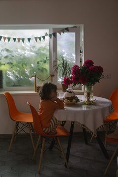 Easter celebration at home