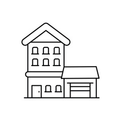 Real Estate vector icon